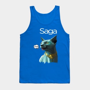 Lying Cat Tank Top